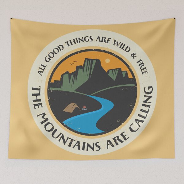 Item preview, Mountains are Calling designed and sold by studio838.