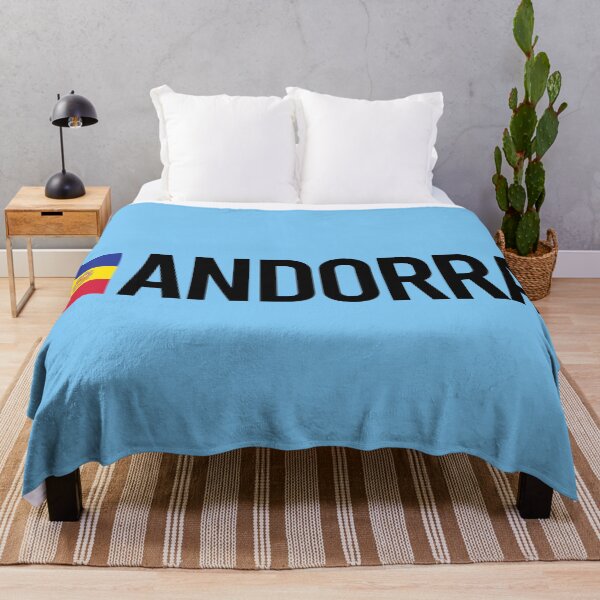 Item preview, Andorra Country Flag - Minimal Design collection designed and sold by randomorder.