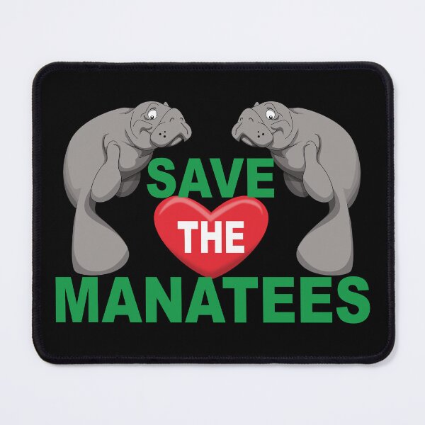 Item preview, Save the Manatees designed and sold by wickedcartoons.