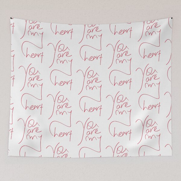 Aperçu de l'œuvre You are my heart Text Design-213 PNG créée et vendue par Metaversigns2-O.