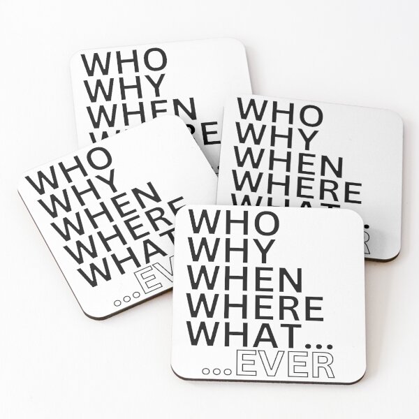 Item preview, 5W and 1 Ever. designed and sold by JockArts.