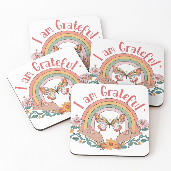 Item preview, affirmation - I am grateful designed and sold by delively-Dewi.
