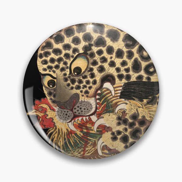 Item preview, Ukiyoe Tiger by Utagawa Hioroshige  designed and sold by mojienius.