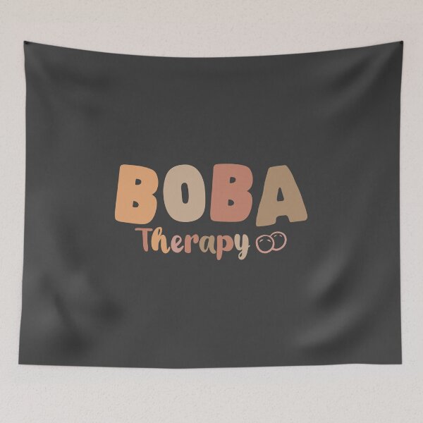 Item preview, Boba Therapy designed and sold by Hatitudeology.