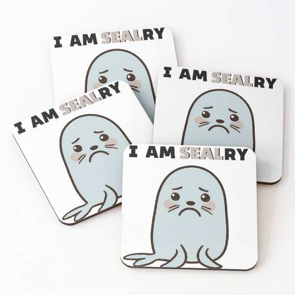 Item preview, A Seal Feel Sorry designed and sold by HVIUXLEE.