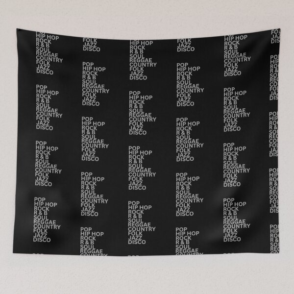 Item preview, Music Genres designed and sold by JockArts.