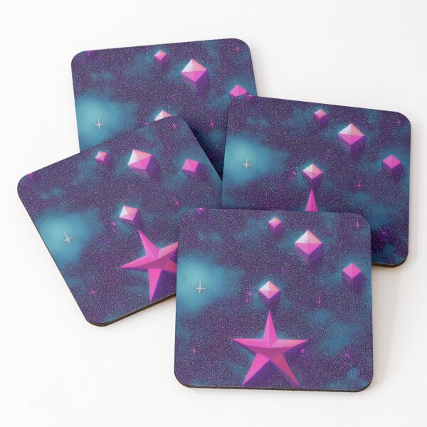 Item preview, vaporwave star pattern designed and sold by CustomPrintHub.