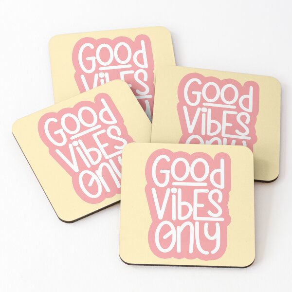 Item preview, Good Vibes Only - Quote in Pastel Blush Pink Cute Colorful Typography designed and sold by Cawaiico.