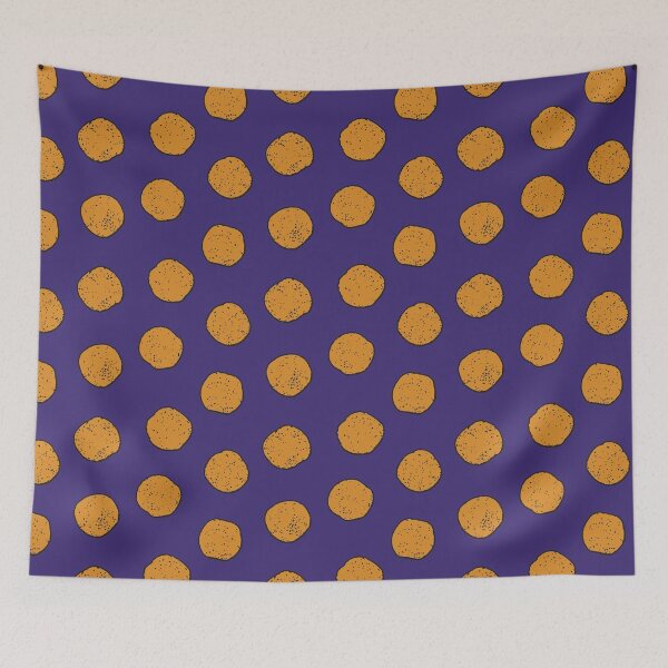 Item preview, Cheese Balls Pattern - Cool Snack Stickers designed and sold by frmwrte.