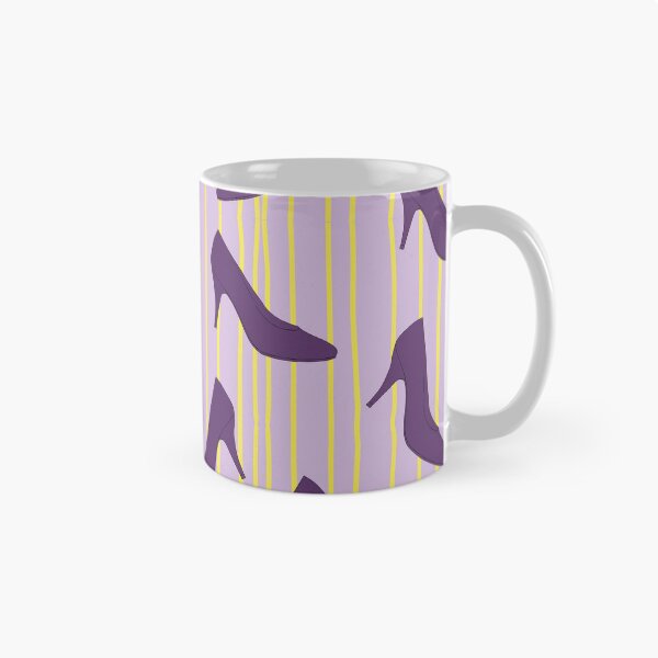 Aperçu de l'œuvre Modèle de mode avec des talons violets créée et vendue par SeemDev786.