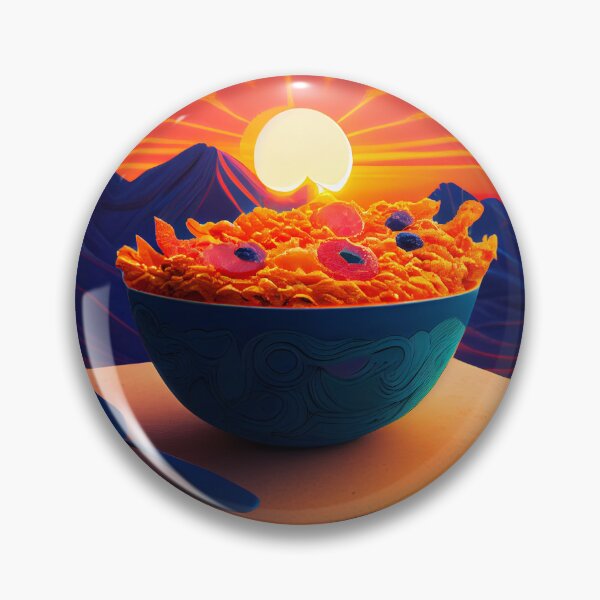 Artikelvorschau, A Cereal Sunrise Digital Painting entworfen und verkauft von CodeAndColors.