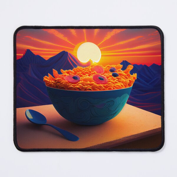 Artikelvorschau, A Cereal Sunrise Digital Painting entworfen und verkauft von CodeAndColors.