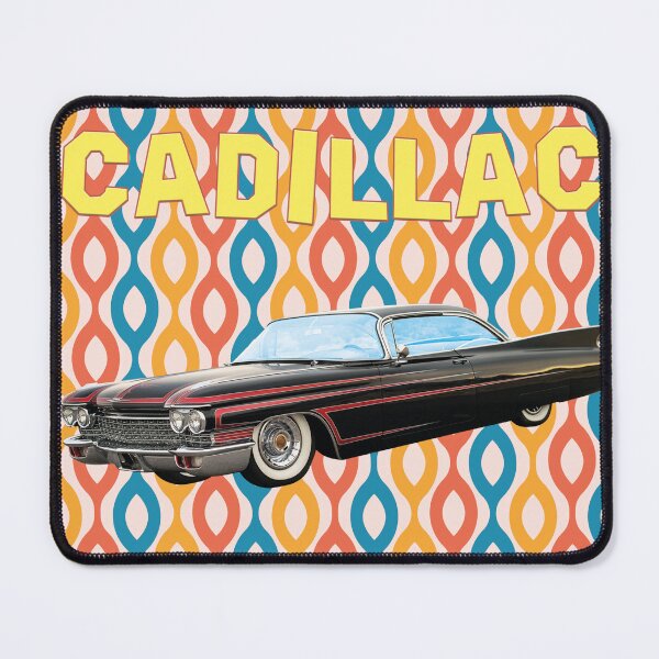 Item preview, retro pattern with Cadillac Coupe Deville 62 designed and sold by Mauswohn.
