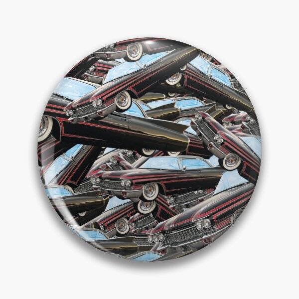 Item preview, retro pattern with Cadillac Coupe Deville 62 designed and sold by Mauswohn.