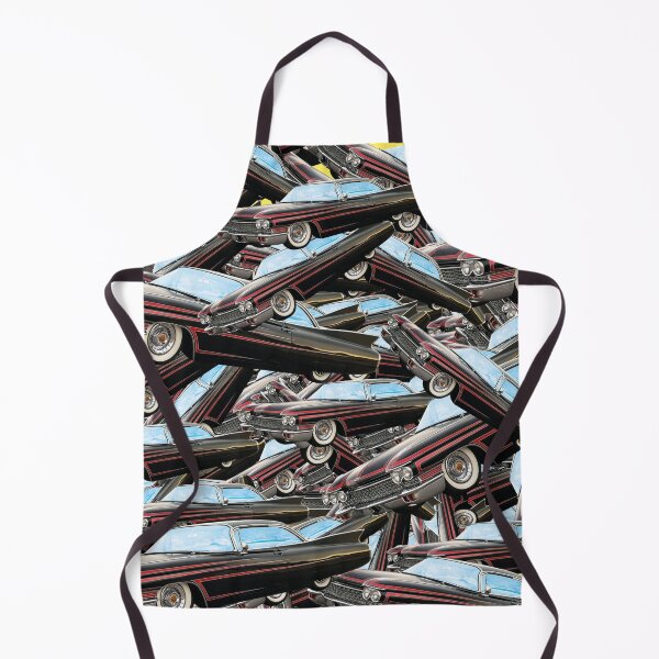 Item preview, retro pattern with Cadillac Coupe Deville 62 designed and sold by Mauswohn.