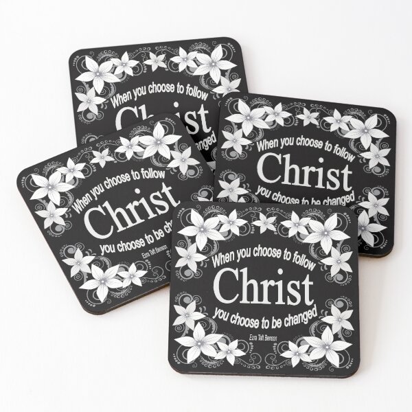 Item preview, When you choose to follow Christ - white designed and sold by Heather Walton.