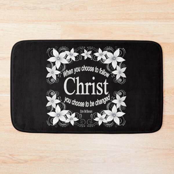 Item preview, When you choose to follow Christ - white designed and sold by Heather Walton.