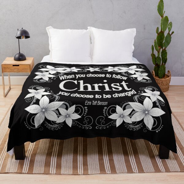 Item preview, When you choose to follow Christ - white designed and sold by Heather Walton.