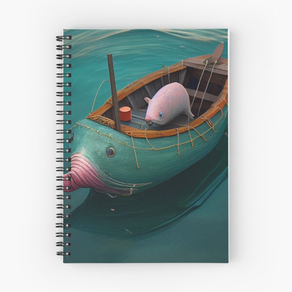 Item preview, Logarithmic Pigpen in a Dinghy Digital Painting designed and sold by CodeAndColors.
