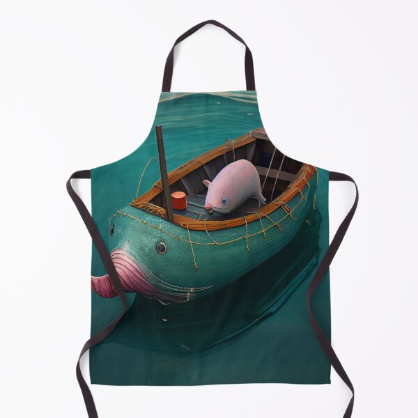 Artikelvorschau, Logarithmic Pigpen in a Dinghy Digital Painting entworfen und verkauft von CodeAndColors.