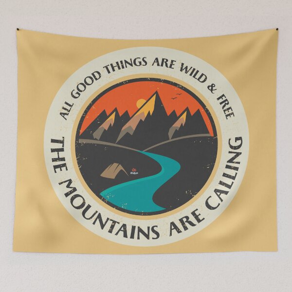 Item preview, Mountains are Calling designed and sold by studio838.