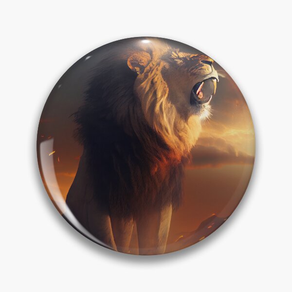 Artikelvorschau, Dawns Roar Digital Painting entworfen und verkauft von CodeAndColors.