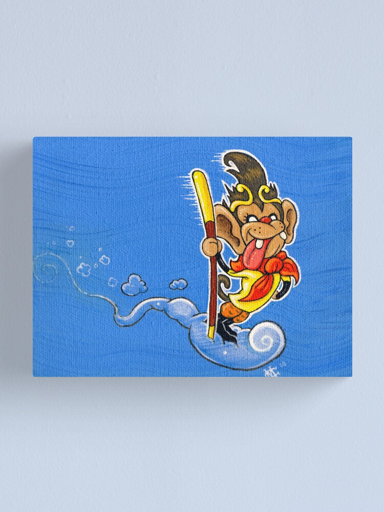 Alternate view of The Monkey King Canvas Print