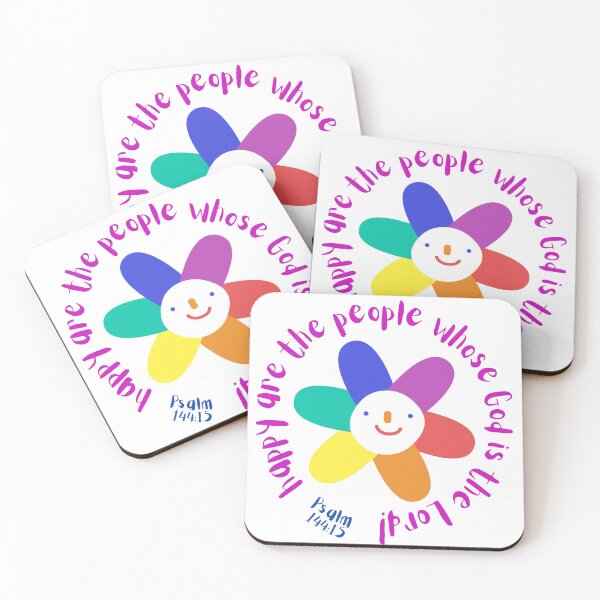 Item preview, Psalm 144:15 Happy are the people whose God is the Lord! designed and sold by agaveporridge.