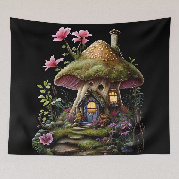 Item preview, Magical Mushroom House designed and sold by MyMagicalPlace.
