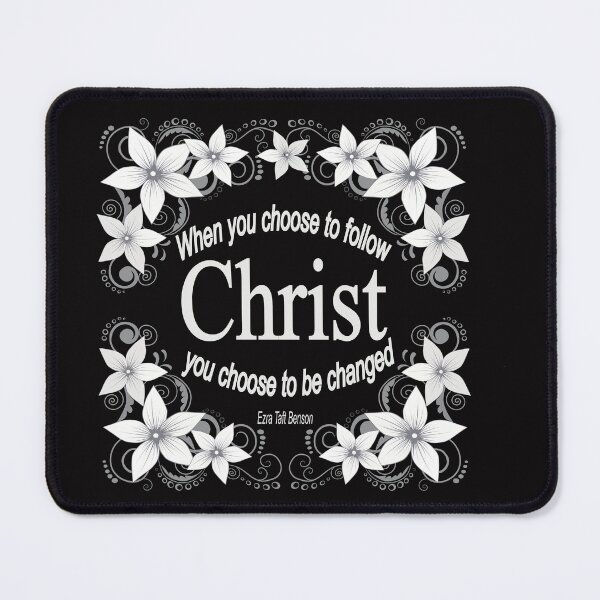Item preview, When you choose to follow Christ - white designed and sold by Heather Walton.