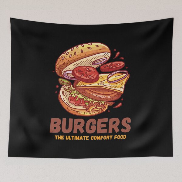 Item preview, Burgers - The ultimate comfort food - Burger Battle Royale designed and sold by WBP Mart.