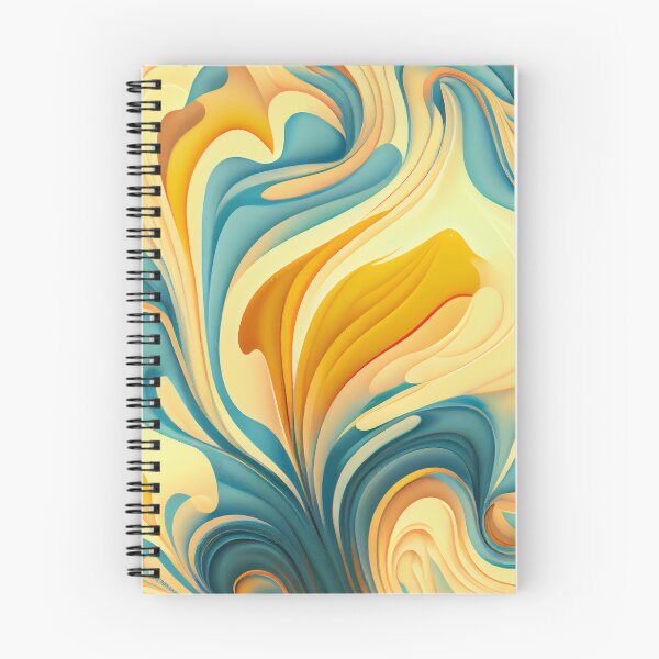 Item preview, Fluid Soft Impressionist Latin Pattern Digital Painting designed and sold by CodeAndColors.