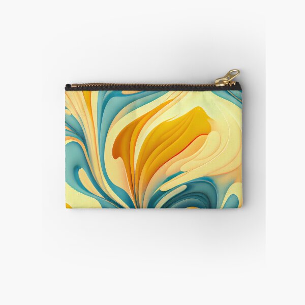 Item preview, Fluid Soft Impressionist Latin Pattern Digital Painting designed and sold by CodeAndColors.