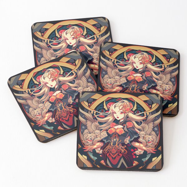 Item preview, Aggressive Soft Dazzling Anime New Traditional Pattern Digital Painting designed and sold by CodeAndColors.