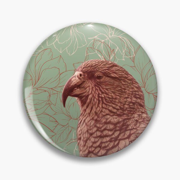 Item preview, Kea Magnolia Print - Colour Variation designed and sold by chocolatemouse.