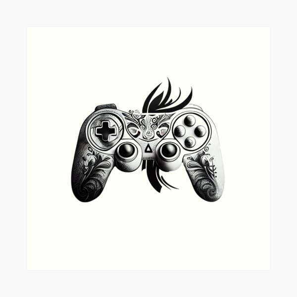 Single line wraparound PS4 Controller for M 🎮 . Sessions are strictly by  appointment only. DM for inquiries! ✨ . . . #tattoos #tatto... | Instagram
