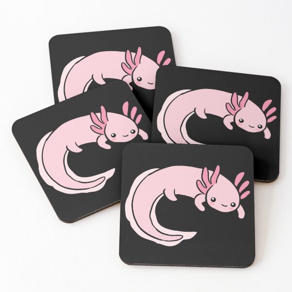 Item preview, Axolotl cute cartoon illustration  designed and sold by Yarafantasyart.