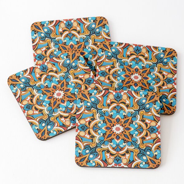 Item preview, Brilliant Drawn New Mediterranean Pattern Digital Painting designed and sold by CodeAndColors.