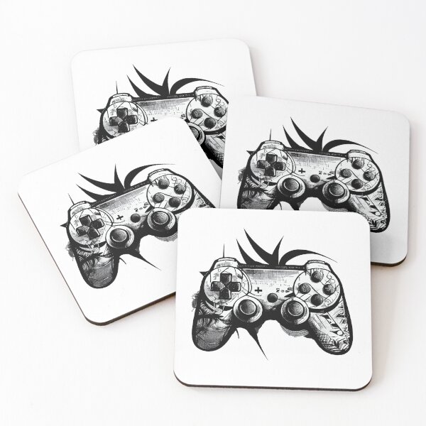 Item preview, Ink Tribal Game Controller designed and sold by ShadowAndSlate.