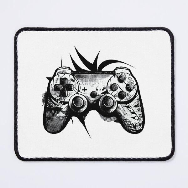 Item preview, Ink Tribal Game Controller designed and sold by ShadowAndSlate.