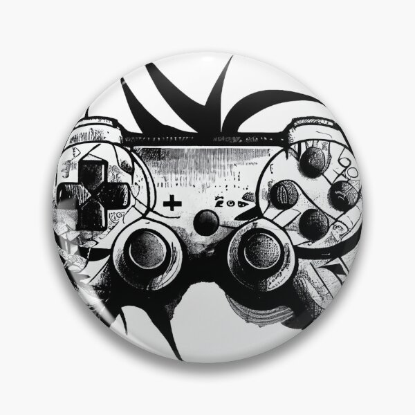 Item preview, Ink Tribal Game Controller designed and sold by ShadowAndSlate.