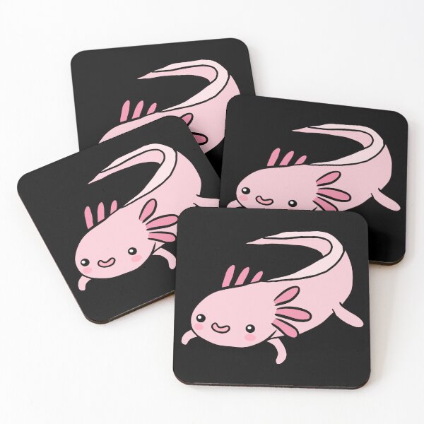 Item preview, Cute happy Axolotl  designed and sold by Yarafantasyart.