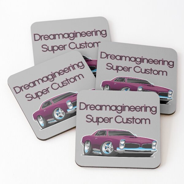 Item preview, Dreamagineering Super Custom Muscle Car Only Dreamed of in Your Imagination designed and sold by FuddalanDesigns.