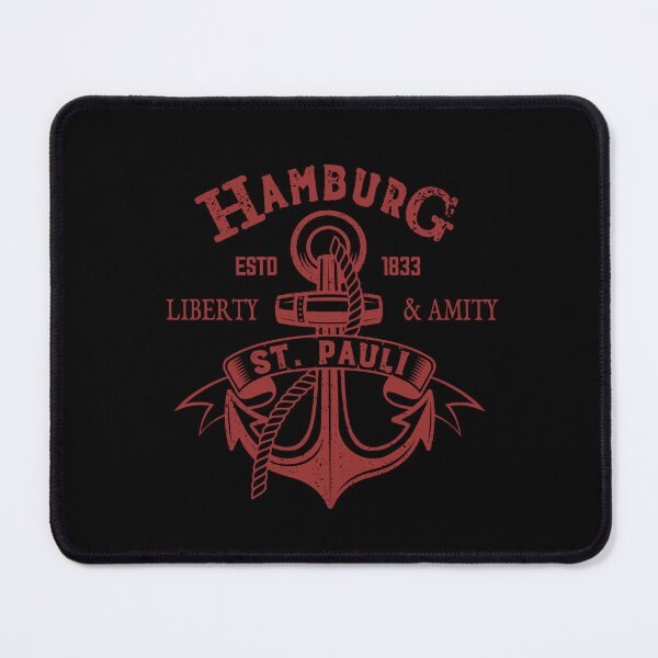 Item preview, Hamburg St. Pauli anchor sailor seaman gift designed and sold by Macphisto Shirts.