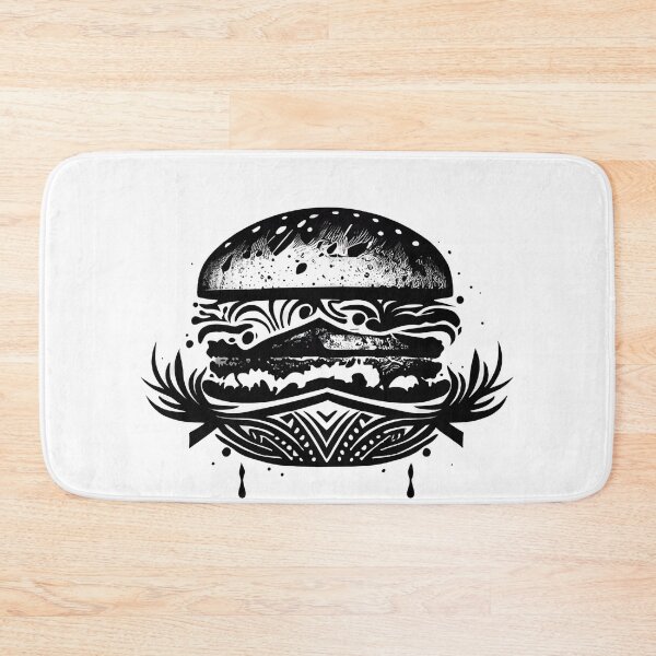 Item preview, Tribal Hamburger designed and sold by ShadowAndSlate.