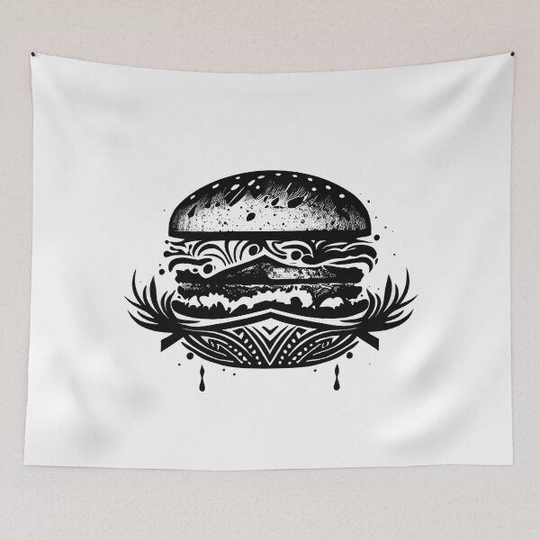 Artikelvorschau, Tribal Hamburger entworfen und verkauft von ShadowAndSlate.