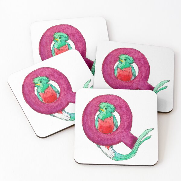 Item preview, Q for Quetzal designed and sold by immerzdstudio.