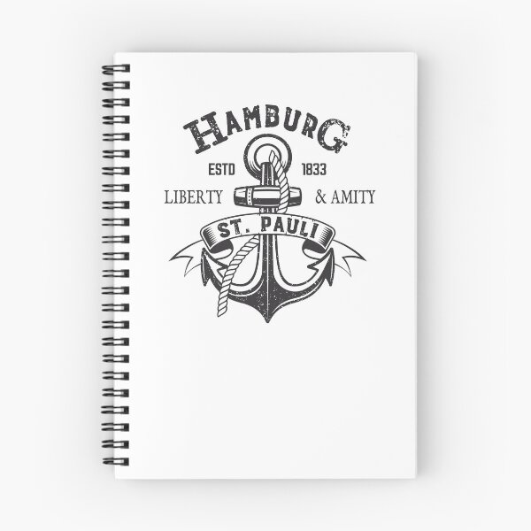 Item preview, Hamburg St. Pauli anchor sailor seaman gift designed and sold by Macphisto Shirts.