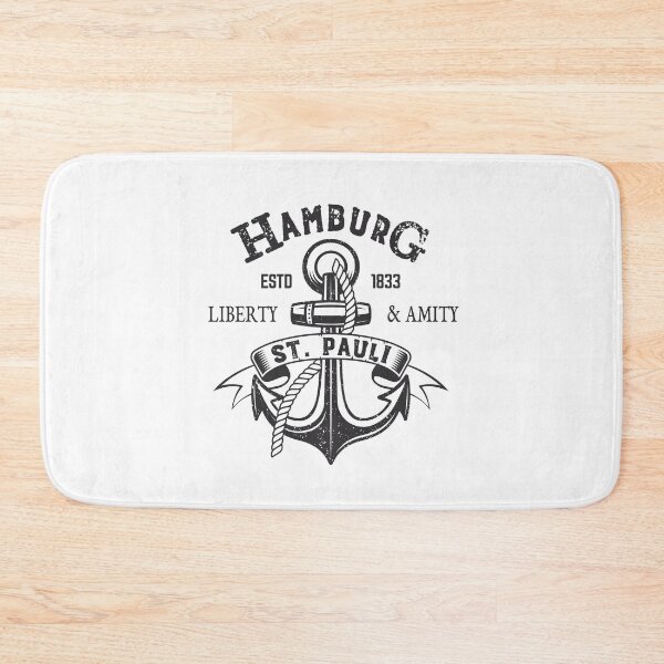 Item preview, Hamburg St. Pauli anchor sailor seaman gift designed and sold by Macphisto Shirts.