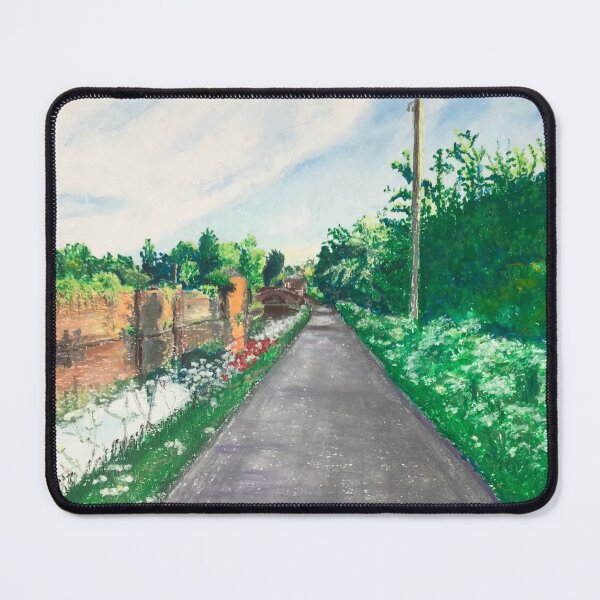 Item preview, Poppies along the canal designed and sold by Catherine Holland.